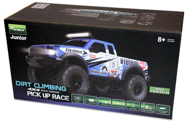 22594 Dirt Climbing PickUp Race Crawler 4WD 1:10 RTR blau